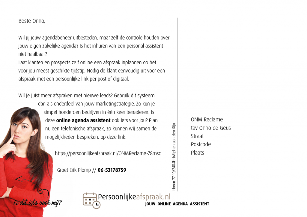 gepersonaliseerd printen